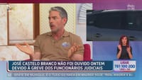 Cláudio Ramos indigna-se ao comentar detenção de José Castelo Branco: «Eu juro pela minha filha que não acho normal! Não posso aceitar!» - TVI