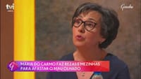 Maria do Carmo revela: «Uma dor de cabeça pode ser causada pelo mau olhado» - TVI