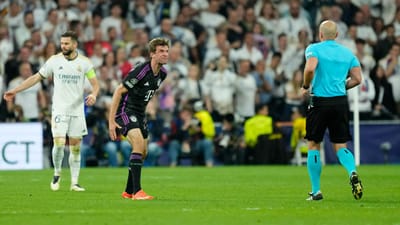 Müller e a arbitragem: «Vivi isto há alguns anos, com Cristiano Ronaldo» - TVI