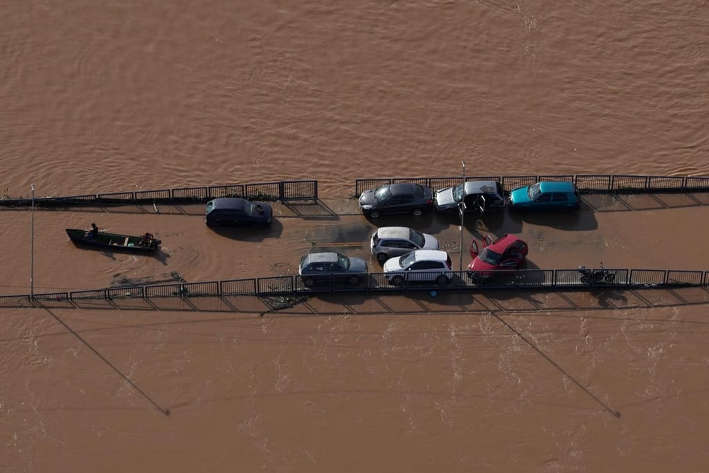 Inundações em Rio Grande do Sul, Brasil (AP)