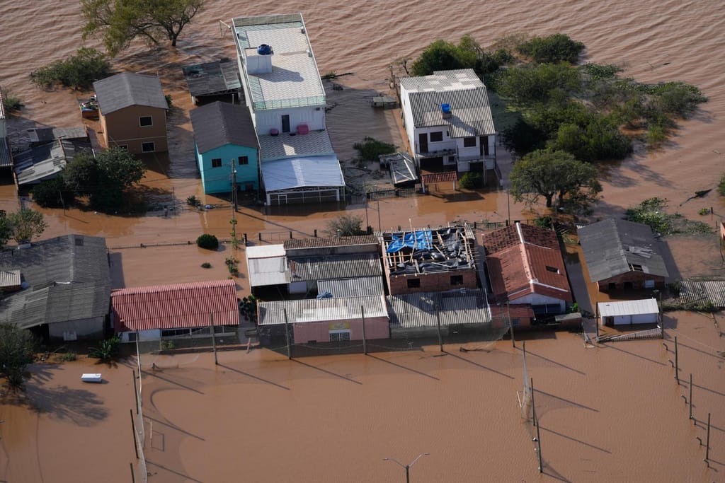 Inundações em Rio Grande do Sul, Brasil (AP)