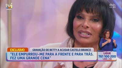 José Castelo Branco revela passado de violência doméstica: «O pai do Roger foi extremamente violento com a Betty» - Big Brother