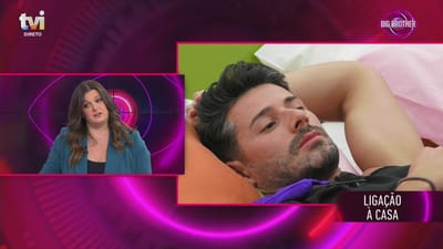Maria Botelho Moniz interrompe o direto para fazer ligação à casa e assistir a «cena de ciúmes» de João Oliveira - Big Brother
