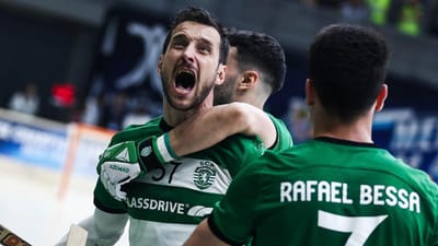 Hóquei: Sporting vence Sp. Tomar com golo a dois segundos do fim - TVI
