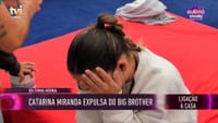 Concorrentes dão água com açúcar a Catarina Miranda após ser expulsa- «Dei a minha vida toda por isto» - Big Brother