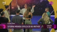 Após expulsão, Catarina Miranda despede-se de João: «Era mesmo isto que querias» - Big Brother