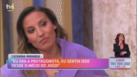 Cristina Ferreira questiona Catarina Miranda: «Sentias-te invencível?» - Big Brother