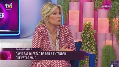 Cinha Jardim reage a comportamento de Daniela Ventura: «Ela é obsessiva, é tóxica» - Big Brother