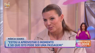 Márcia Soares: «Estou no meu auge» - Big Brother