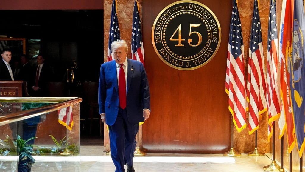 Donald Trump (Julia Nikhinson/AP)