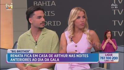 Renata Andrade revela que Arthur Almeida a convidou para dormir em sua casa - Big Brother