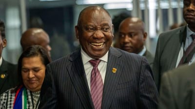 Ramphosa garante Governo de estabilidade para a África do Sul - TVI