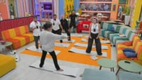 Uma manhã zen: Inês Morais dá uma aula de yoga aos colegas - Big Brother