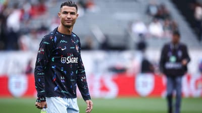 VÍDEO: Ronaldo não jogou, mas deu espetáculo (com direito a «siii») - TVI