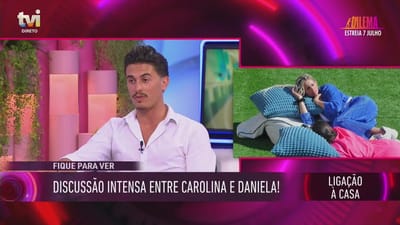 Daniel Pereira (Panelo) diz que «não deixava» Cinha Jardim defender Daniela Ventura - Big Brother