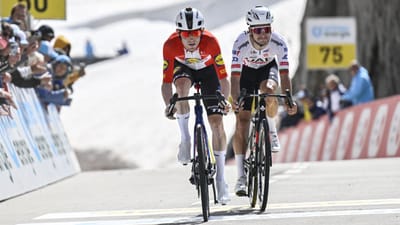 Ciclismo: João Almeida fica em segundo na 5.ª etapa da Volta à Suíça - TVI