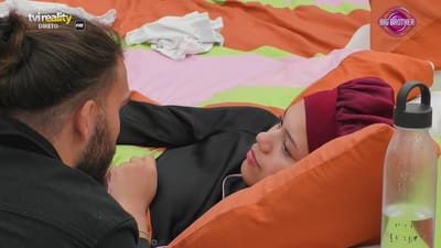 Daniela Ventura «chateada» com David por não ter ido logo dar consolo após saberem que perderam a prova - Big Brother