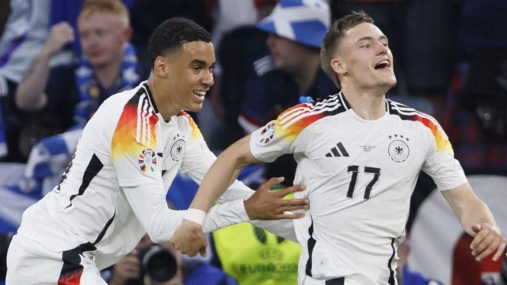 Wirtz e Musiala marcaram os primeiros golos do Euro 2024