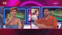 Ana Barbosa sobre comportamento de Fábio Caçador: «Ele está com medo de sair este domingo. Não quero nada que saia» - Big Brother
