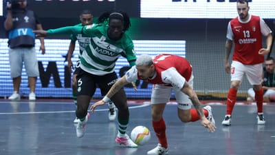 Futsal: Sporting e Sp. Braga já conhecem adversários da Champions - TVI