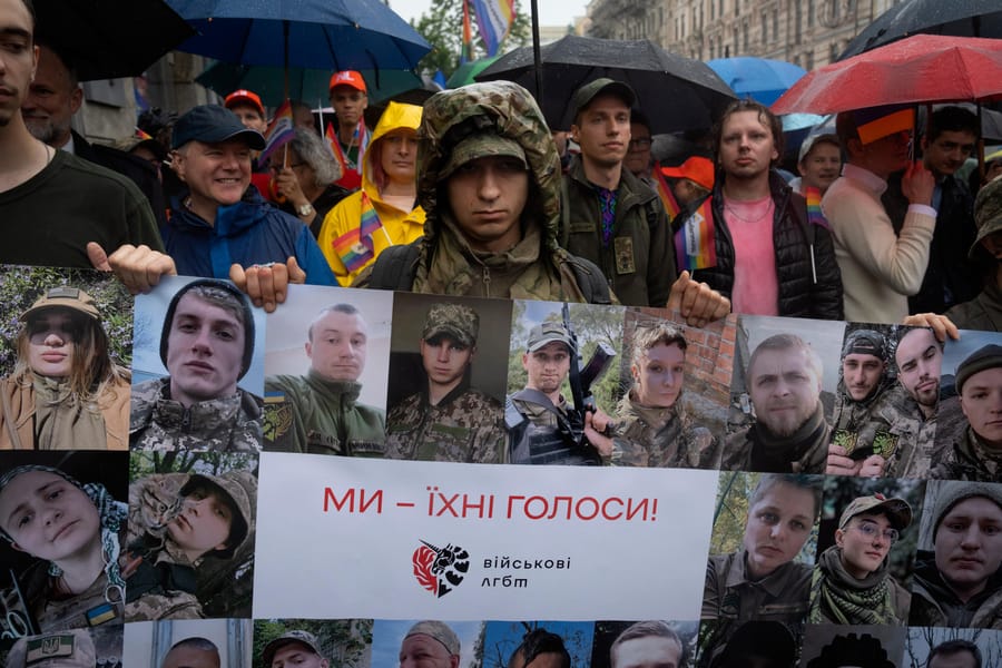 Primeira marcha do orgulho LGBT em Kiev desde início da guerra