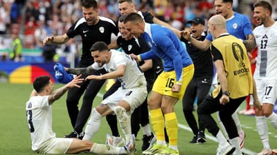 Euro 2024: Eslovénia-Dinamarca, 1-1 (crónica) - TVI