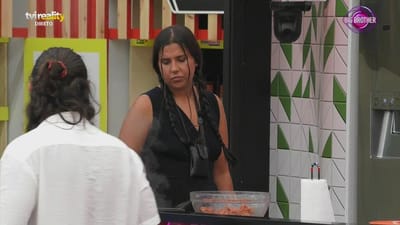 Inês Morais recria momento de Fábio Caçador: «Palhaço! Palhaço! Palhaço!» - Big Brother