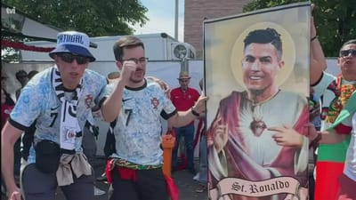 VÍDEO: adeptos portugueses fazem a festa nas ruas de Leipzig! - TVI