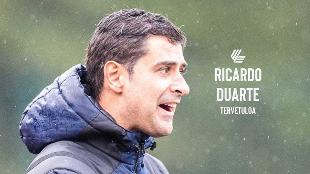 Ricardo Duarte, novo treinador do Lahti (Instagram: @fclahtiofficial)