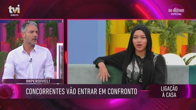 Cláudio Ramos dá as boas vindas e diz a Daniela: «Preciso de saber se está mais bem disposta do que ontem» - Big Brother