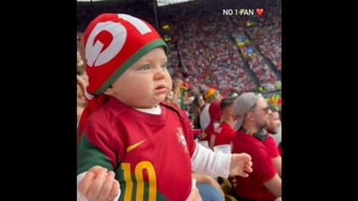 VÍDEO: filha bebé de Bernardo Silva fez parte da claque em Dortmund - TVI