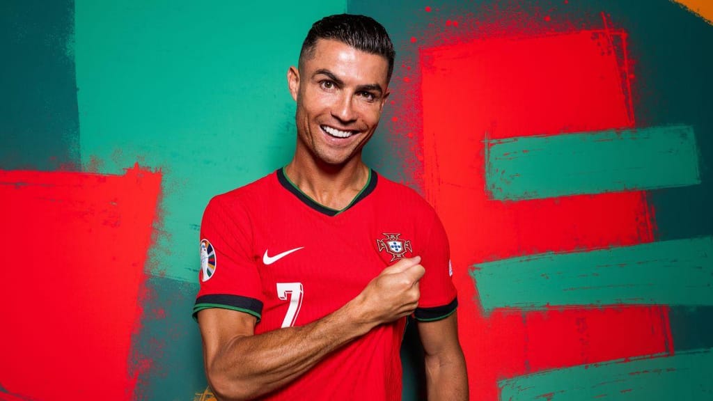 Cristiano Ronaldo (UEFA via Getty Images)