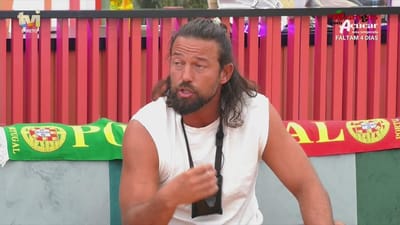 Fábio Caçador incrédulo com atitude de Daniela Ventura: «Achas normal o que acabou de acontecer?» - Big Brother