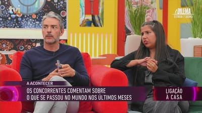 Cláudio Ramos provoca Fábio Caçador: «Então e a Sampaio?» - Big Brother