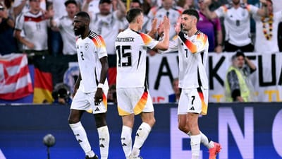 Euro 2024: Alemanha-Dinamarca, 2-0 (crónica) - TVI