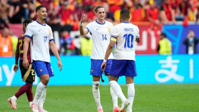 Euro 2024: Rabiot é baixa na França para o jogo com Portugal - TVI
