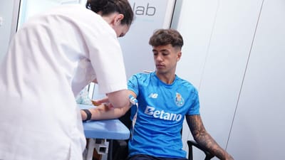 FC Porto: plantel treina e realiza habituais análises ao sangue - TVI