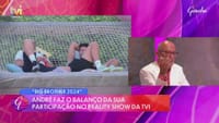 Goucha recorda frase dita por André Silva na sua apresentação para o «Big Brother 2024» e atira: «Não vi nada disto» - Big Brother