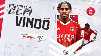 OFICIAL: Leandro Barreiro é reforço do Benfica - TVI