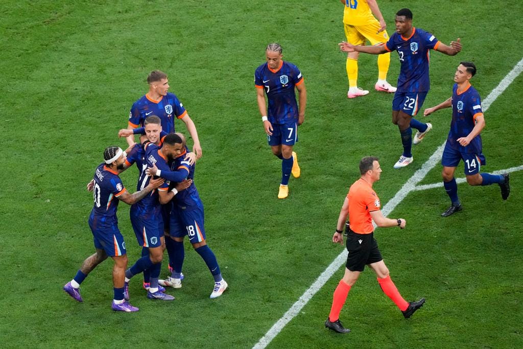 Seleção dos Países Baixos (AP Photo/Frank Augstein)