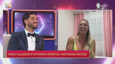 Catarina Sampaio prega partida a comentadores sobre Fábio Caçador: «Sacou de uma navalha...» - Big Brother