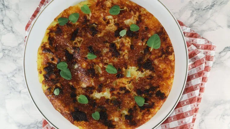 Tarte de batata e farinheira à moda de Fábio Belo