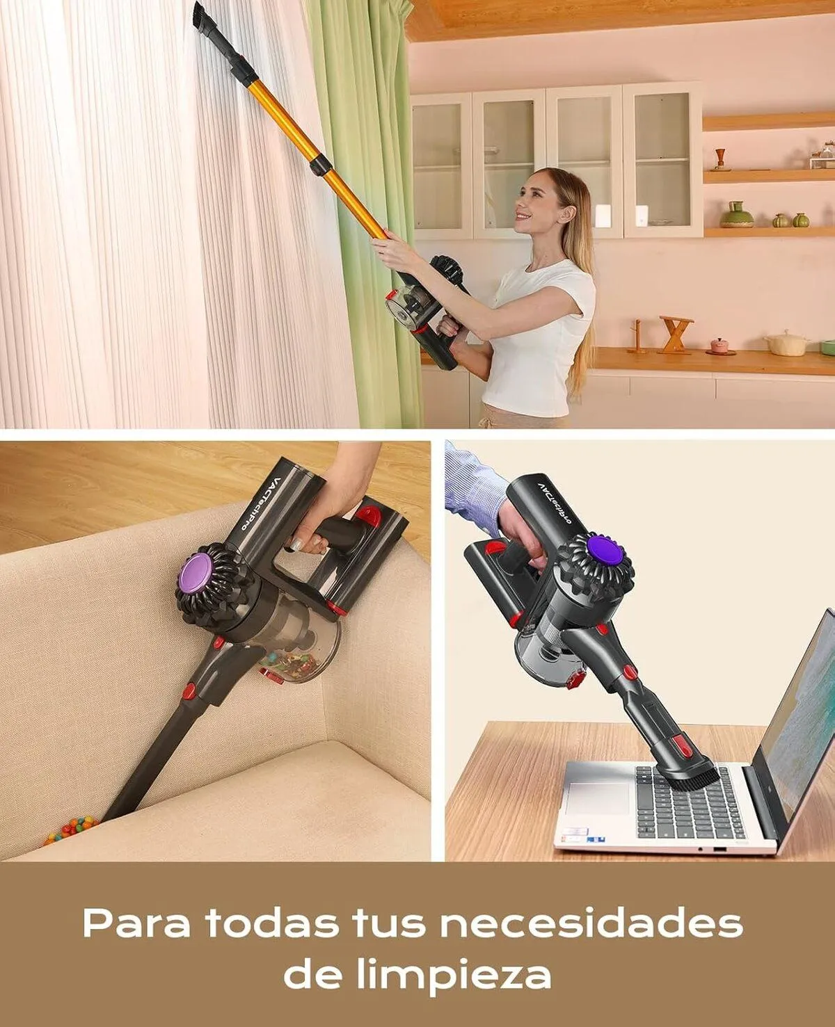 VACTechPro V15 Aspirador sem cabo
