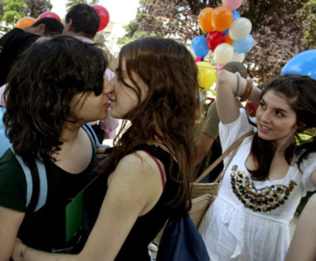 Marcha Gay, Lésbica, Bissexual e Transsexual, no Porto - Foto lusa, João Abreu Miranda