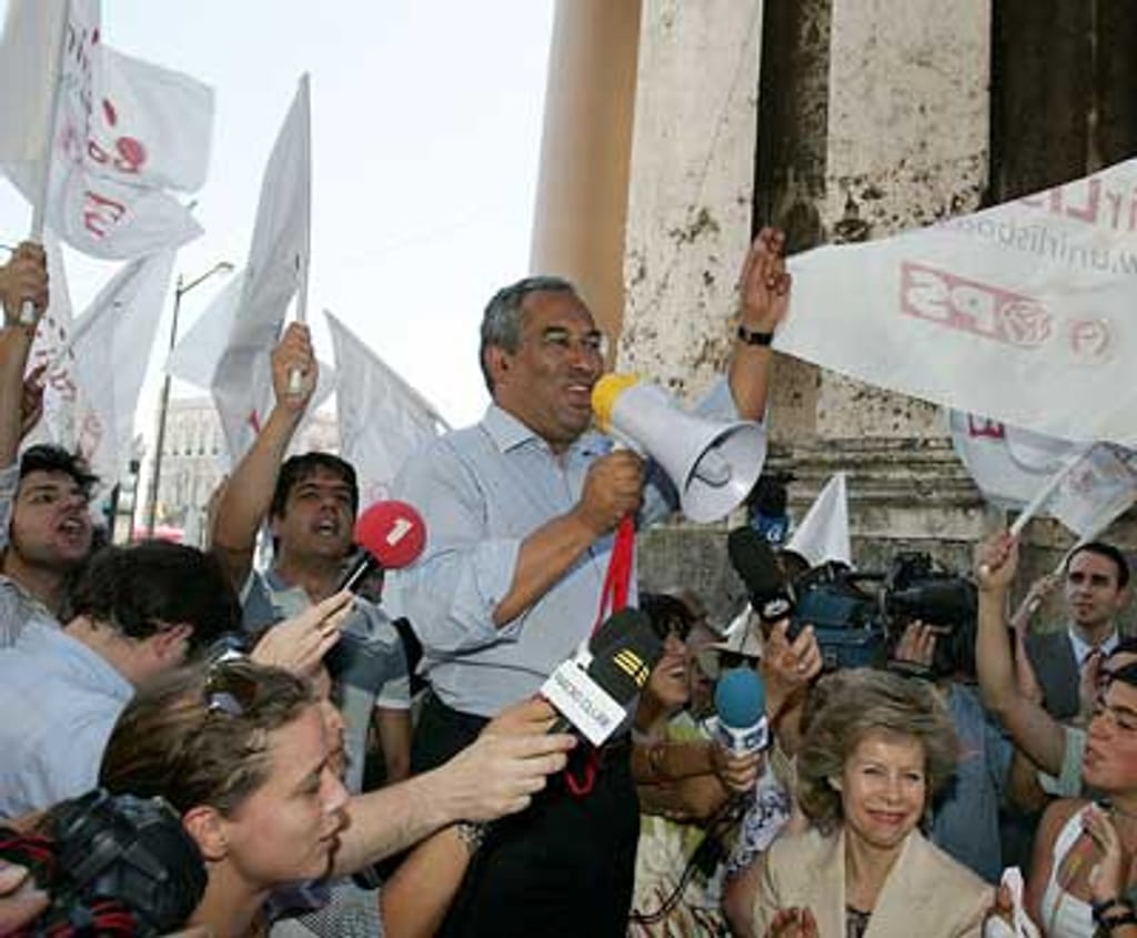 António Costa em campanha na Baixa-Chiado