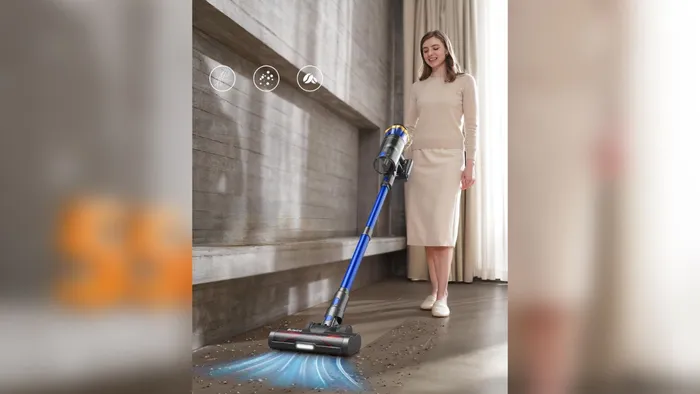 De 233,79€ para 122€: este aspirador tipo Dyson tem ecrã tátil e luz LED