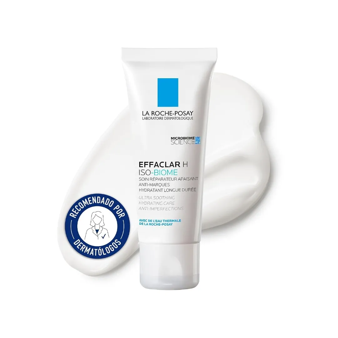 La Roche-Posay, Effaclar H Iso-Biome, Creme Hidratante Diurno, 40 ml