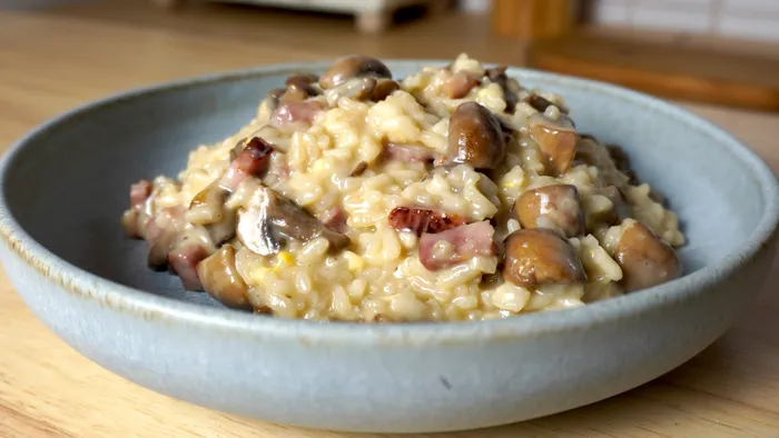 Risotto de bacon: a receita perfeita para uma ocasião especial sem grandes complicações