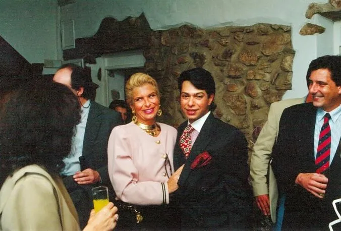 José Castelo Branco com Lili Caneças
