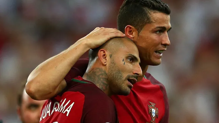 Cristiano Ronaldo e Ricardo Quaresma